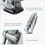 Rotary Cheese Slicer