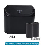 Mini Leak-Proof Car Trash Can