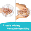 Clear Plastic Manual Chicken Shredder Tool