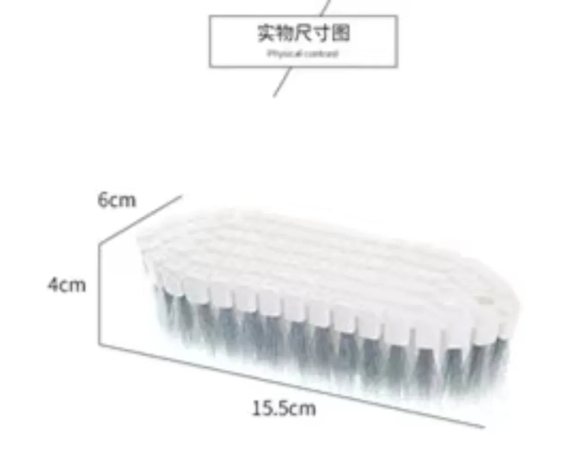 Flexible Bendable Cleaning Brush Stiff Bristle Scrub Brush  Faucet Corner Tile Grout Bathroom Shower Multi Purpose Cleaning Tool