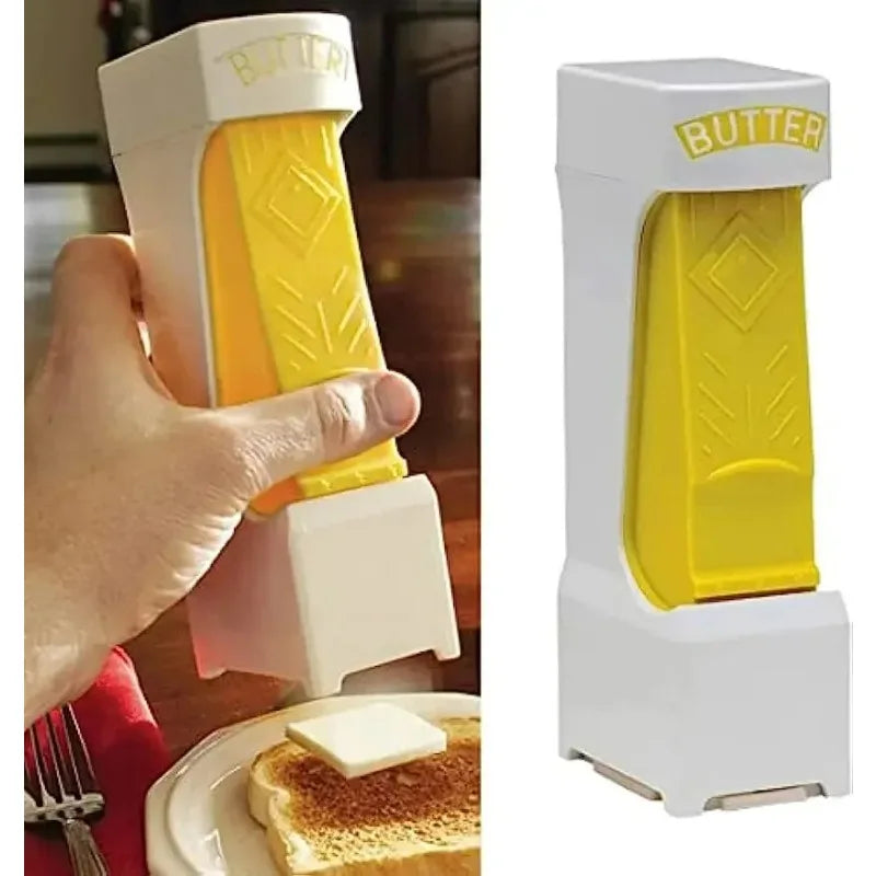 Portable Butter Cutter Cheese Slicer Squeeze Dispenser Automatic Cheese Cheese Slicer Kitchen Tool Handheld Butter Slicer
