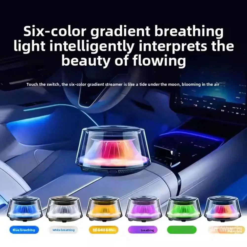 2025 New Premium Scenic Fragrance Car Air Freshener Auto On/Off Adjustable Intensity Automotive Diffuser for Vehicle Interior
