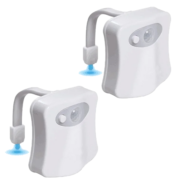 Motion Sensor Toilet Light LED Night Lights 8 Colors Washroom Night Lamp Toilet Lamp Bowl Lighting For Bathroom Washroom