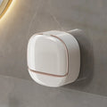 Waterproof Soap Saver Dish, Non-Slip Shower Soap Holder - Leak-Proof Bathroom Storage, Modern Soap Box for Sink