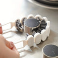 Flexible Gap Brush Hard Bristled Kitchen Cleaning Brush for Faucet Groove And Hard-to-Reach Areas - Multi-Purpose Household Clea