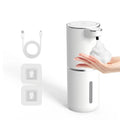 Automatic Soap Dispenser Liquid Foam Touchless Soap Dispenser 380ML USB Rechargeable 4 Level Adjustable Hand Sanitizer P11