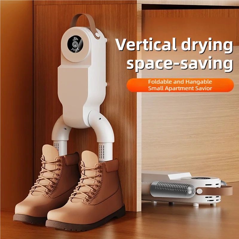 TINSOL New Foldable Touch Screen Shoe Dryer Fast Heating Sterilization Heater Socks Dryer Shoe Hot Air Deodorizing Dehumidifier